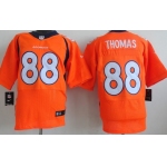 Nike Denver Broncos #88 Demaryius Thomas 2013 Orange Elite Jersey