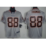 Nike Denver Broncos #88 Demaryius Thomas Lights Out Gray Elite Jersey