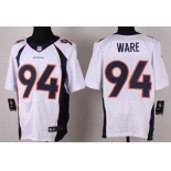 Nike Denver Broncos #94 DeMarcus Ware 2013 White Elite Jersey