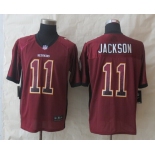 Nike Washington Redskins #11 DeSean Jackson Drift Fashion Red Elite Jersey