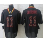 Nike Washington Redskins #11 DeSean Jackson Lights Out Black Ornamented Elite Jersey