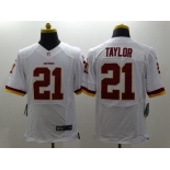 Nike Washington Redskins #21 Sean Taylor 2013 White Elite Jersey