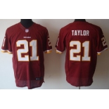 Nike Washington Redskins #21 Sean Taylor Red Elite Jersey