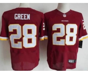 Nike Washington Redskins #28 Darrell Green Red Elite Jersey