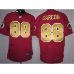 Nike Washington Redskins #88 Pierre Garcon Red With Gold Elite Jersey