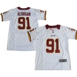 Nike Washington Redskins #91 Ryan Kerrigan White Elite Jersey