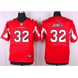 Men's Arizona Cardinals #32 Edgerrin James Red Retired Player NFL Nike Elite Jersey