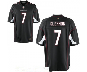 Men's Arizona Cardinals #7 Mike Glennon Black Alternate Stitched NFL Nike Elite Jersey