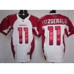 Nike Arizona Cardinals #11 Larry Fitzgerald White Elite Jersey