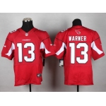 Nike Arizona Cardinals #13 Kurt Warner Red Elite Jersey
