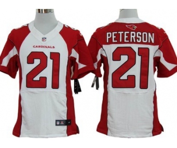 Nike Arizona Cardinals #21 Patrick Peterson White Elite Jersey