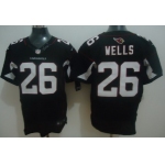 Nike Arizona Cardinals #26 Chris Wells Black Elite Jersey