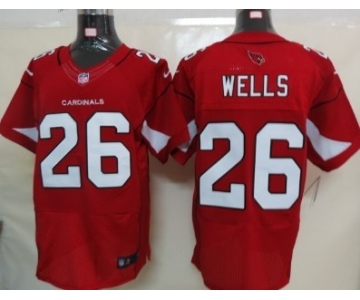 Nike Arizona Cardinals #26 Chris Wells Red Elite Jersey