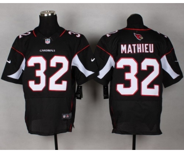 Nike Arizona Cardinals #32 Tyrann Mathieu Black Elite Jersey