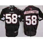Nike Arizona Cardinals #58 Daryl Washington Black Elite Jersey