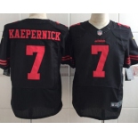 Men's San Francisco 49ers #7 Colin Kaepernick 2015 Nike Black Elite Jersey