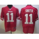 Nike San Francisco 49ers #11 Alex Smith Red Elite Jersey