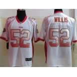Nike San Francisco 49ers #52 Patrick Willis Drift Fashion White Elite Jersey