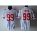 Nike San Francisco 49ers #99 Aldon Smith White Elite Jersey