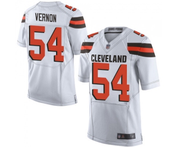 Men's Cleveland Browns #54 Olivier Vernon White Men's Stitched Football New Elite Jersey