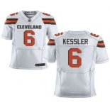 Men's Cleveland Browns #6 Cody Kessler White Men's Stitched NFL New Elite Jersey