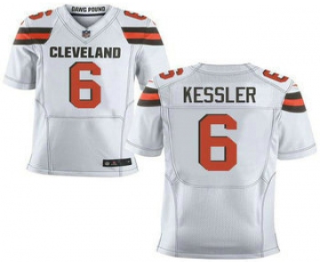 Men's Cleveland Browns #6 Cody Kessler White Men's Stitched NFL New Elite Jersey