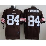 Nike Cleveland Browns #84 Jordan Cameron Brown Elite Jersey