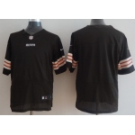 Nike Cleveland Browns Blank Brown Elite Jersey