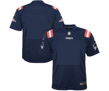 Men's Nike New England Patriots Blank Color Rush Game Jersey
