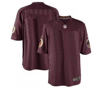 Men's Nike Washington Redskins Blank Burgundy Game jersey