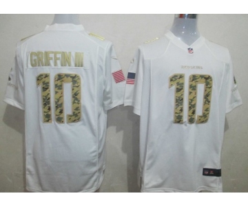 Nike Washington Redskins #10 Robert Griffin III Salute to Service White Game Jersey