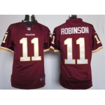 Nike Washington Redskins #11 Aldrick Robinson Red Game Jersey