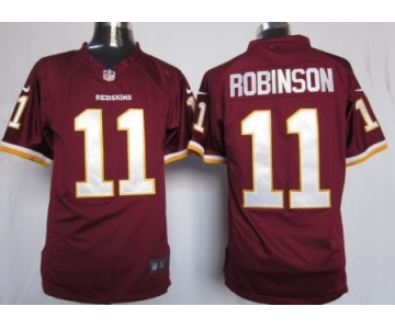 Nike Washington Redskins #11 Aldrick Robinson Red Game Jersey