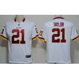 Nike Washington Redskins #21 Sean Taylor White Game Jersey