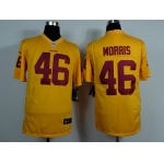 Nike Washington Redskins #46 Alfred Morris Yellow Game Jersey