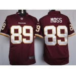 Nike Washington Redskins #89 Santana Moss Red Game Jersey