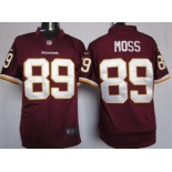 Nike Washington Redskins #89 Santana Moss Red Game Jersey