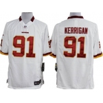 Nike Washington Redskins #91 Ryan Kerrigan White Game Jersey