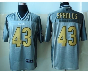 Nike New Orleans Saints #43 Darren Sproles 2013 Gray Vapor Elite Jersey