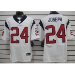 Nike Houston Texans #24 Johnathan Joseph White Elite Jersey