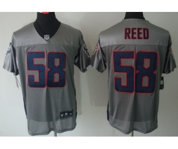 Nike Houston Texans #58 Brooks Reed Gray Shadow Elite Jersey