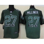 Nike New York Jets #27 Dee Milliner Drift Fashion Green Elite Jersey