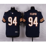 Men's Chicago Bears #94 Leonard Floyd Navy Blue Team Color NFL Nike Elite Jersey