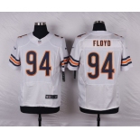 Men's Chicago Bears #94 Leonard Floyd White Road NFL Nike Elite Jersey