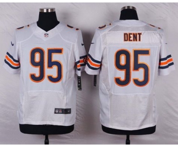 Men's Chicago Bears #95 Richard Dent White Retired Player NFL Nike Elite Jersey