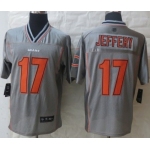 Nike Chicago Bears #17 Alshon Jeffery 2013 Gray Vapor Elite Jersey