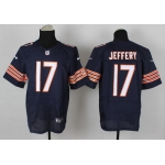 Nike Chicago Bears #17 Alshon Jeffery Blue Elite Jersey