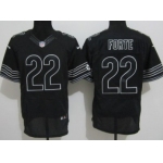 Nike Chicago Bears #22 Matt Forte Black Elite Jersey
