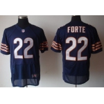 Nike Chicago Bears #22 Matt Forte Blue Elite Jersey