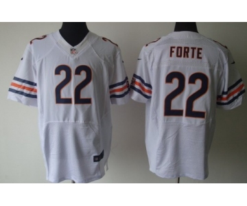 Nike Chicago Bears #22 Matt Forte White Elite Jersey